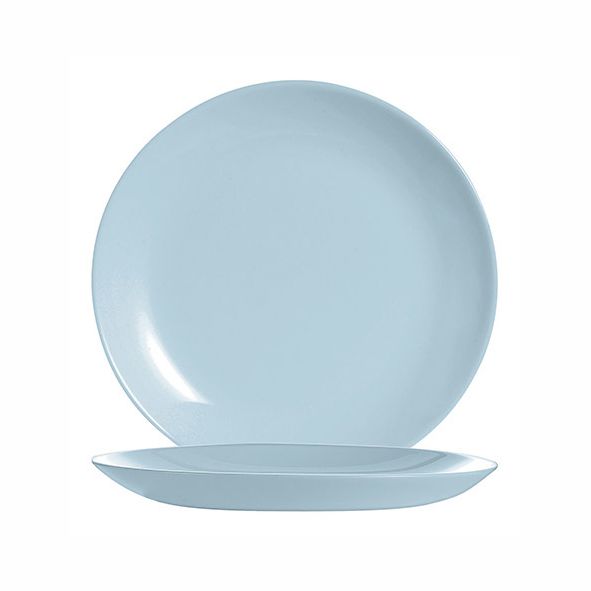 Dessertteller 19 cm Hartglas Diwali paradise blue